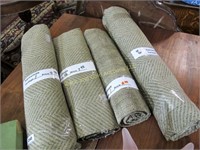 4 rolls upholstery material