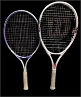 Two Tennis & Raquetball Rackets