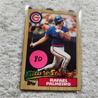 2-1987 Topps Rookie Rafael Palmeiro