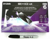 Adaptateur D-LINK Wi-Fi 6 usb AX1800, neuf