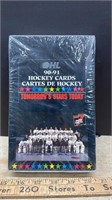 Unopened box of OHL 1990/1991 Hockey Cards