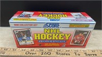 Unopened box of 1990 Score NHL Hockey Cards