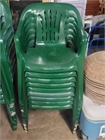 Green Stackable Get Together Chairs