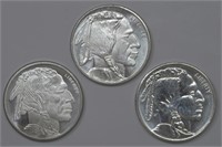 3 - Silver 1ozt .999 (3ozt TW)