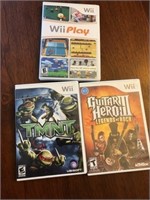 Lot of 3 Wii games