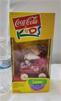 Vintage ertl Coca-Cola kids Lauren and her zigzag