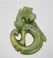 Antique Chinese jade toggle