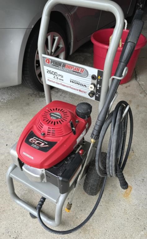 Honda 2600 PSI Power Washer