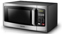 TOSHIBA COUNTERTOP MICROWAVE OVEN, 0.9 CU FT $115