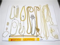 Group of Costume Jewelry - Pearls