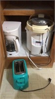 Toaster, coffee maker, and auto bakery