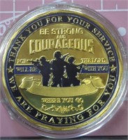 Police officer challenge coin