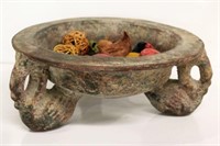 Large Mexican Terra Cotta Bowl