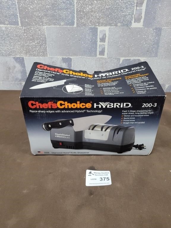 Chefs Choice electric knife sharpener