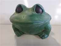 Large Toad Statue, Resin 9in X 11in