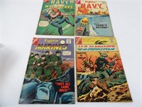 Lot of Vintage 12 Cent Military Comics