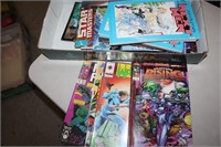 Large lot of VTG comic books