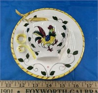 Vintage Teacup and Saucer Wall Pocket From Japan