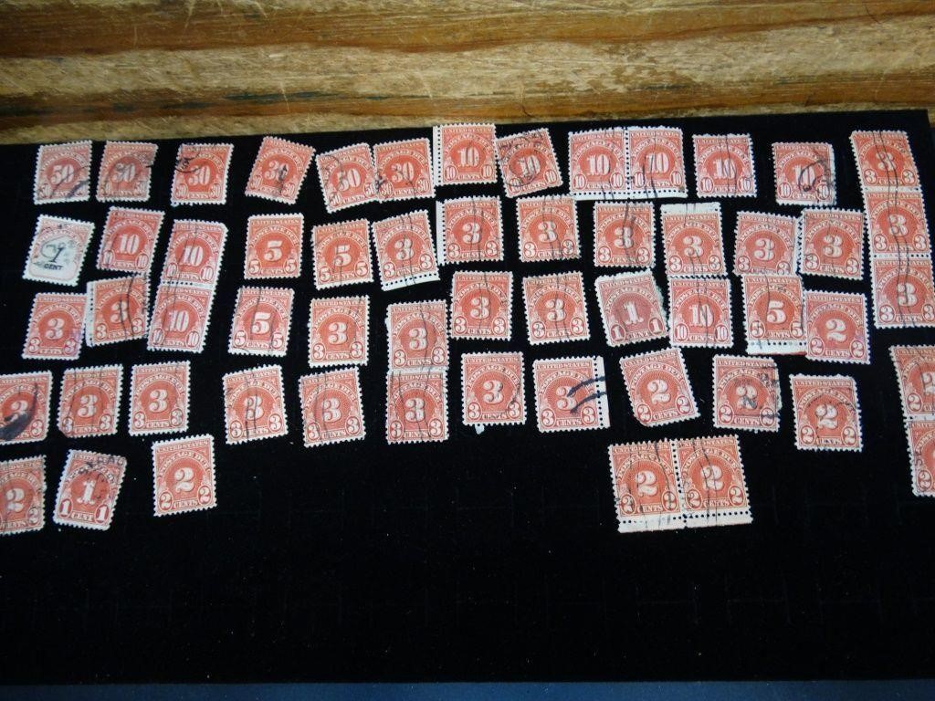 1930's U.S. Postage Due Stamps