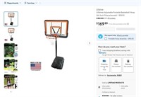 E7747  Lifetime Basketball Hoop 44 Inch