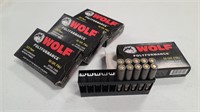 70 Rds - .223 Wolf 55gr FMJ Cartridges