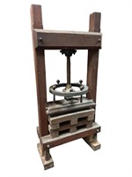 XLG French Wood Book Press from St Denis, Paris