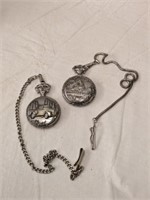 2 Pocket Watches, untested