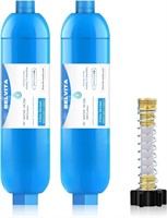 BELVITA RV Inline Marine Water Filter, Reduces