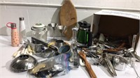 2 boxes of Kitchen Utensils & More M7F
