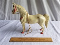 Vintage Plastic Toy Western Horse