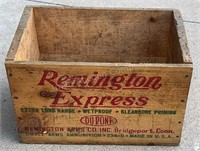 Nice Remington Express 12 Ga Wooden Ammo Box