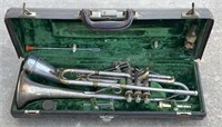 Early King Liberty Model  Trumpet, Was Restored