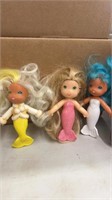 Sea weed mermaid 4” doll toys  by Kenner toys