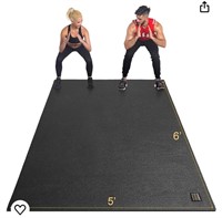 Large Exercise Mat 6x5 ft