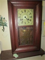 antique seth thomas clock & wall decorations