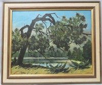Harold Lyon, oil on board, 16 x 23", signed, dated