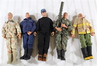 (5) Assorted GI Joe Figures