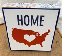 C13) NEW $10 MEMORIAL DAY/JULY 4 DECOR - 5” x 5”