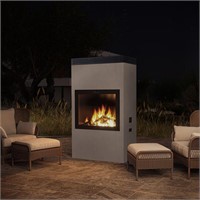 Wareham Outdoor LP Fireplace