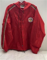 2 Vintage Edmonton Jackets Hoodies size Large and