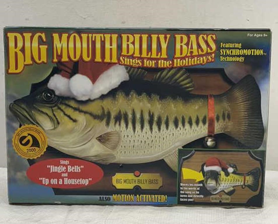 Big Mouth Billy Bass Sings for the Holidays!