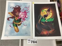 NUMBERED COMIC PRINTS 12X18