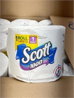 36 Rolls - Scott Bathroom Tissue 1,000 sheets/roll