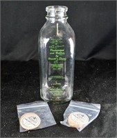 DAIRY BOTTLE & CAP INSERTS COLLECTIBLES