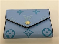 Wallet marked Louis Vuitton, New Blue Small