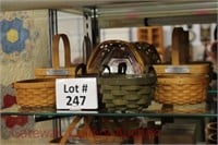(7) Longaberger Baskets: