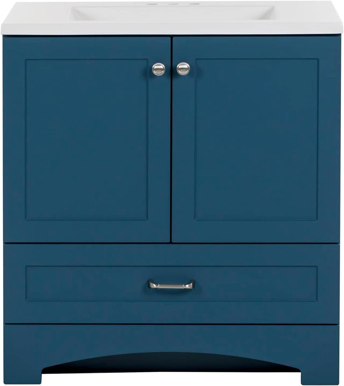 Spring Mill Emlyn Vanity with Sink  Blue