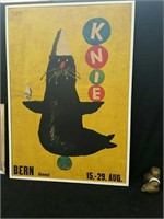 Knie  exhibition  poster