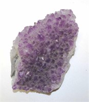Natural amethyst crystal specimen