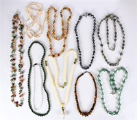 A Group of 10 Pcs Necklaces